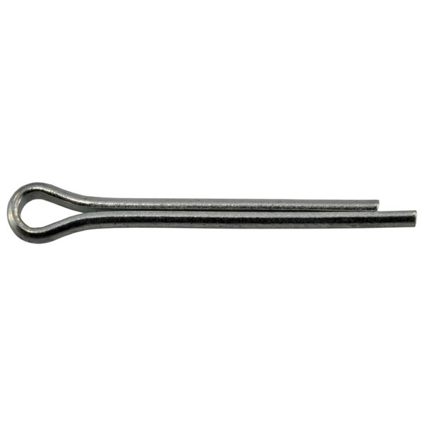 Midwest Fastener 1/8" x 1-1/4" Zinc Plated Steel Cotter Pins 100PK 04027
